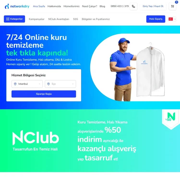 Networkdry Website